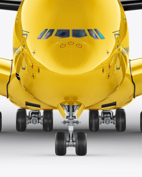 Aircraft Mockup - Front view