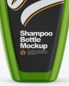 Shampoo Glossy Bottle Mockup