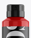 Glossy Spray Bottle Mockup - Front View