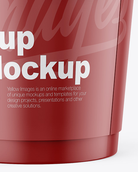 Cup Mockup - Front View