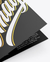 A5 Invitation Brochure Mockup