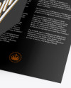 A5 Invitation Brochure Mockup