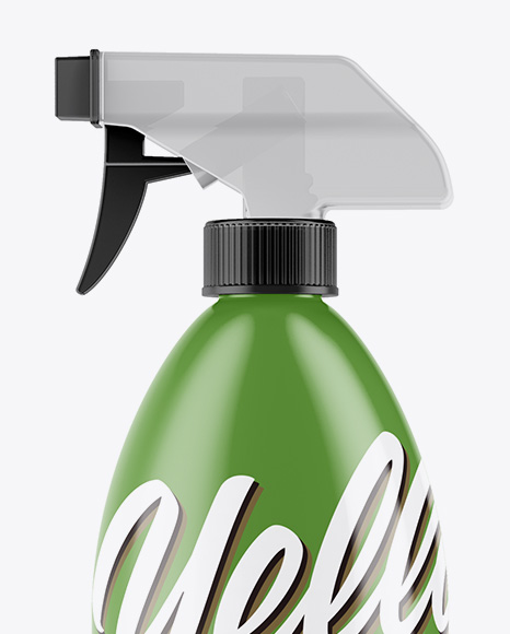 35oz Spray Bottle Mockup