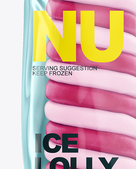 Twisted Ice Lolly Mockup