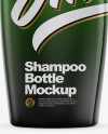 Shampoo Glossy Bottle Mockup