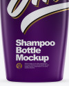 Shampoo Matte Bottle Mockup