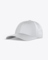 Snapback Cap Mockup - Half Side View