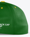 Snapback Cap Mockup - Side View