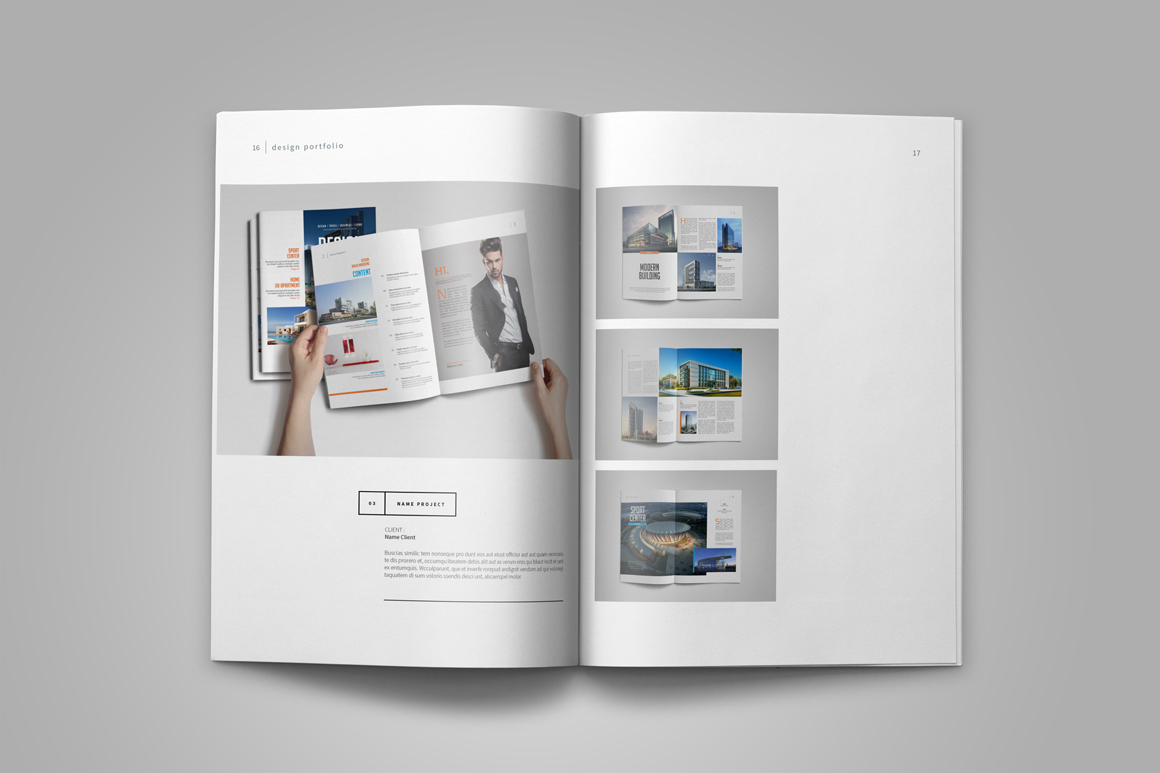 Graphic Design Portfolio Template