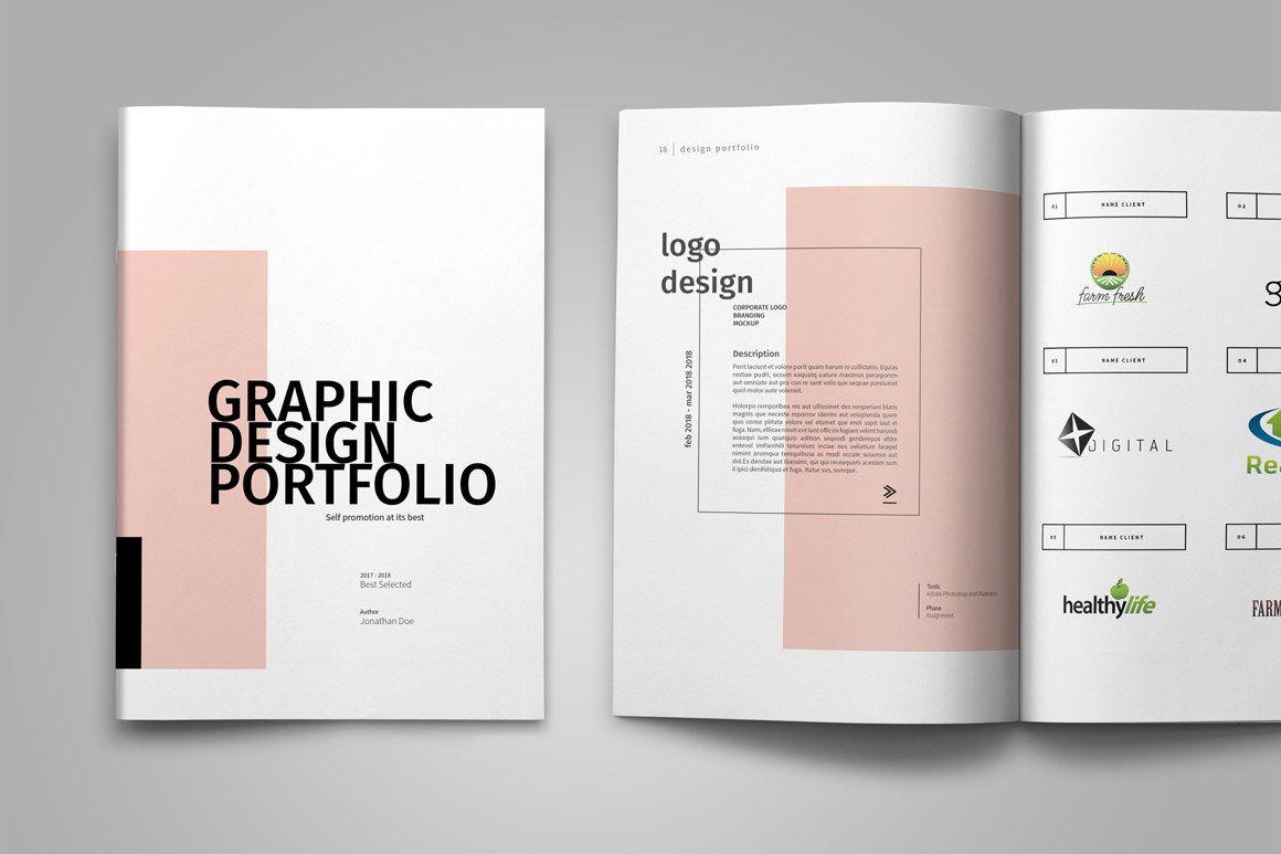 Graphic Design Portfolio Template