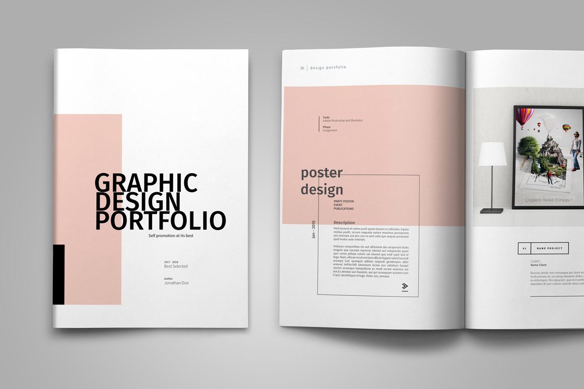 Graphic Design Portfolio Template