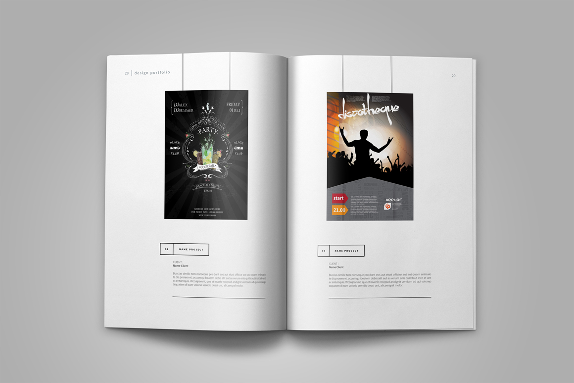 Graphic Design Portfolio Template