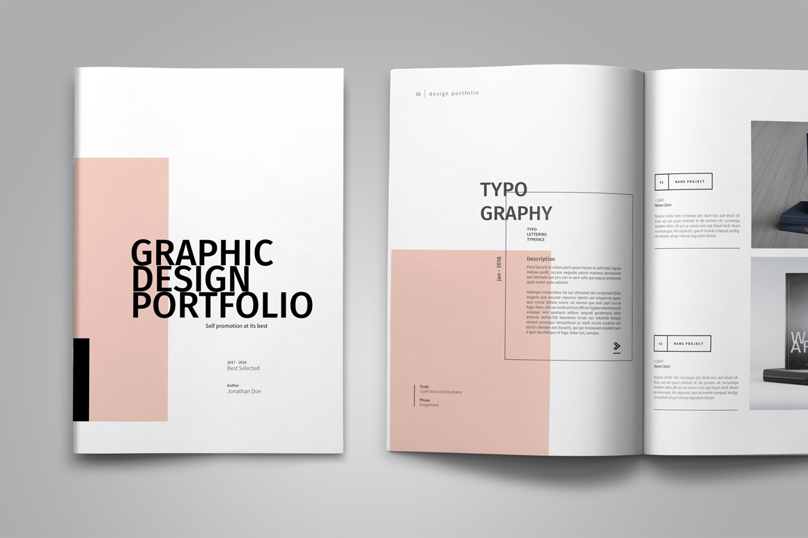 Graphic Design Portfolio Template