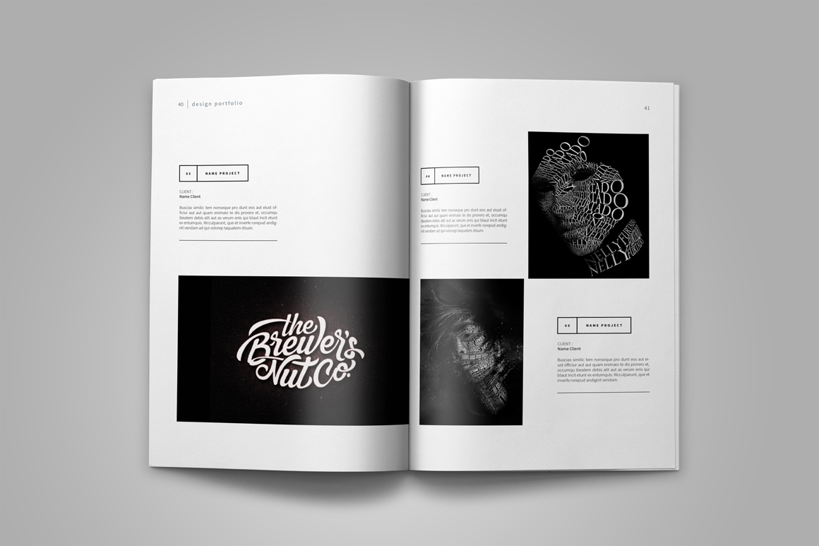 Graphic Design Portfolio Template