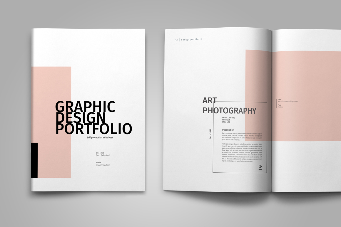 Graphic Design Portfolio Template Graphic Design Portfolio Template