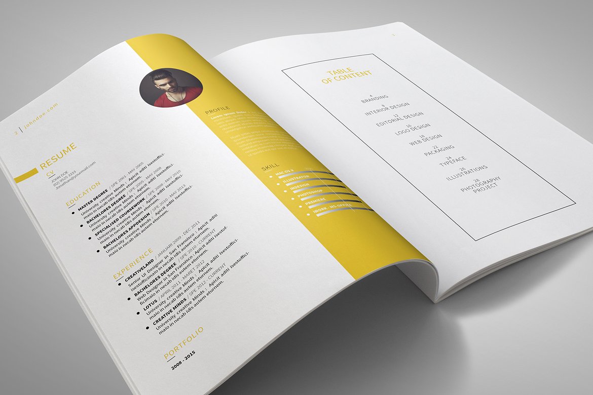 Graphic Design Portfolio Template