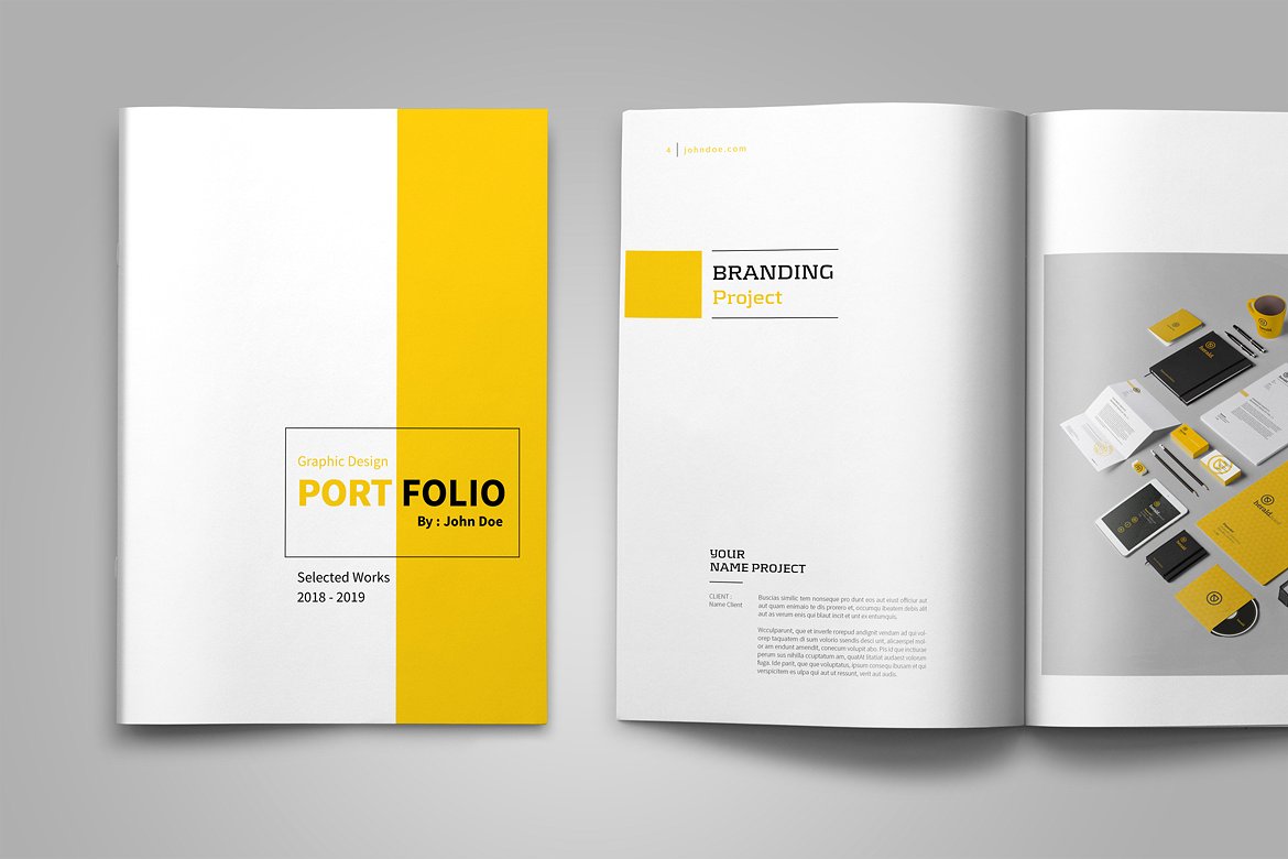 Graphic Design Portfolio Template