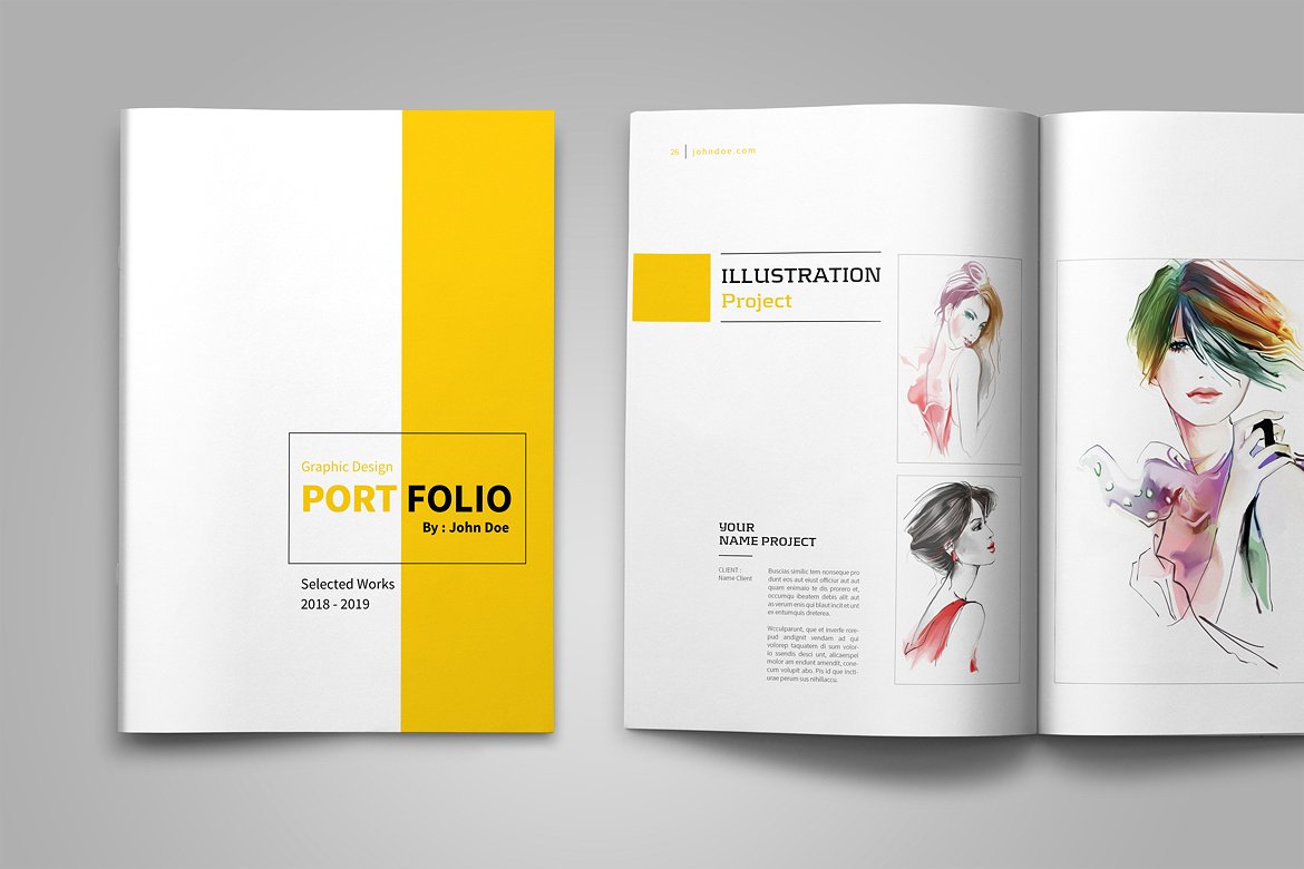 Graphic Design Portfolio Template