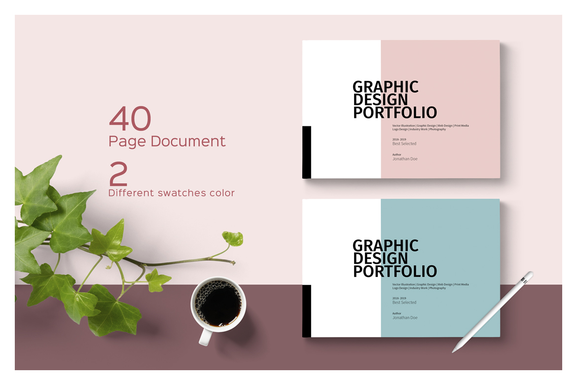 Graphic Design Portfolio Template