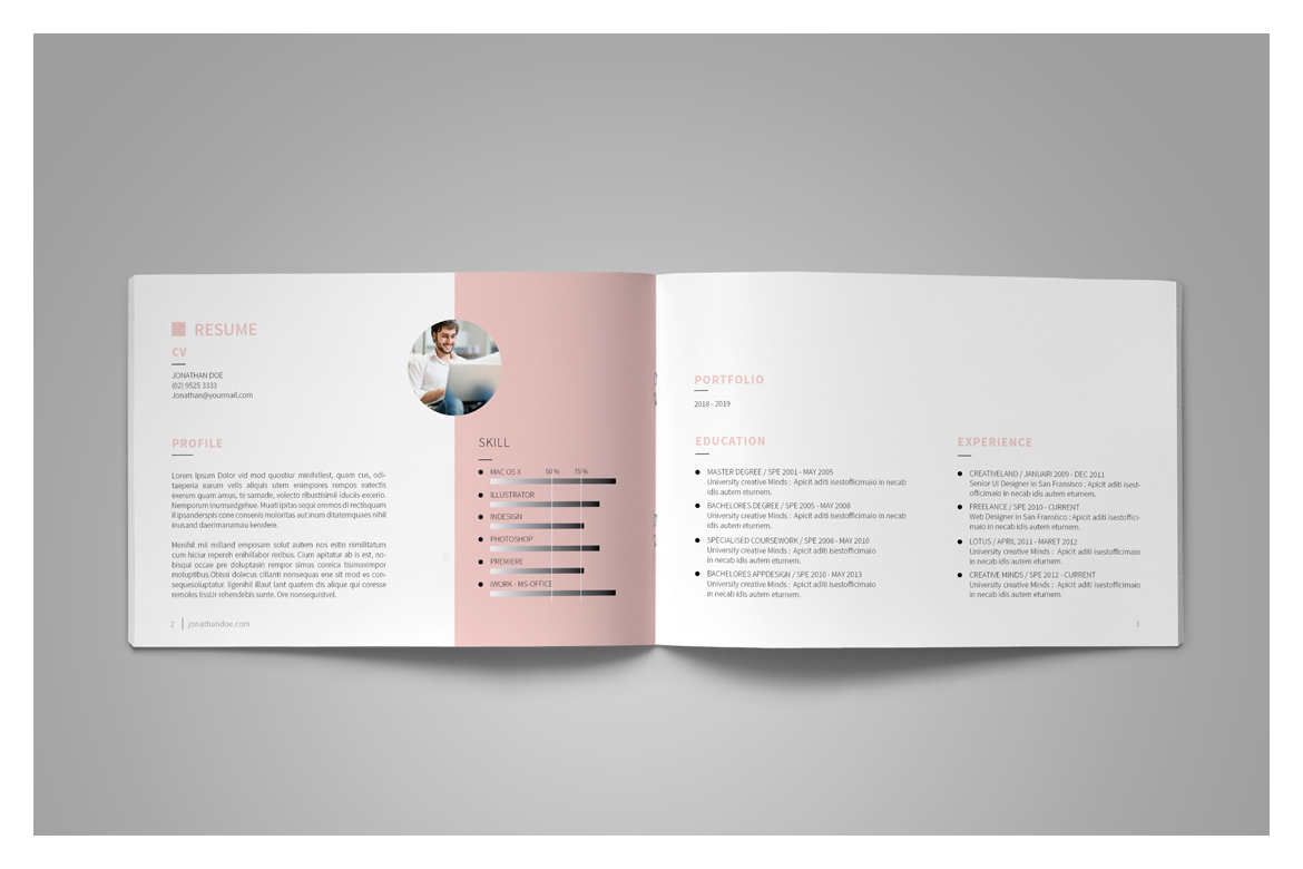 Graphic Design Portfolio Template