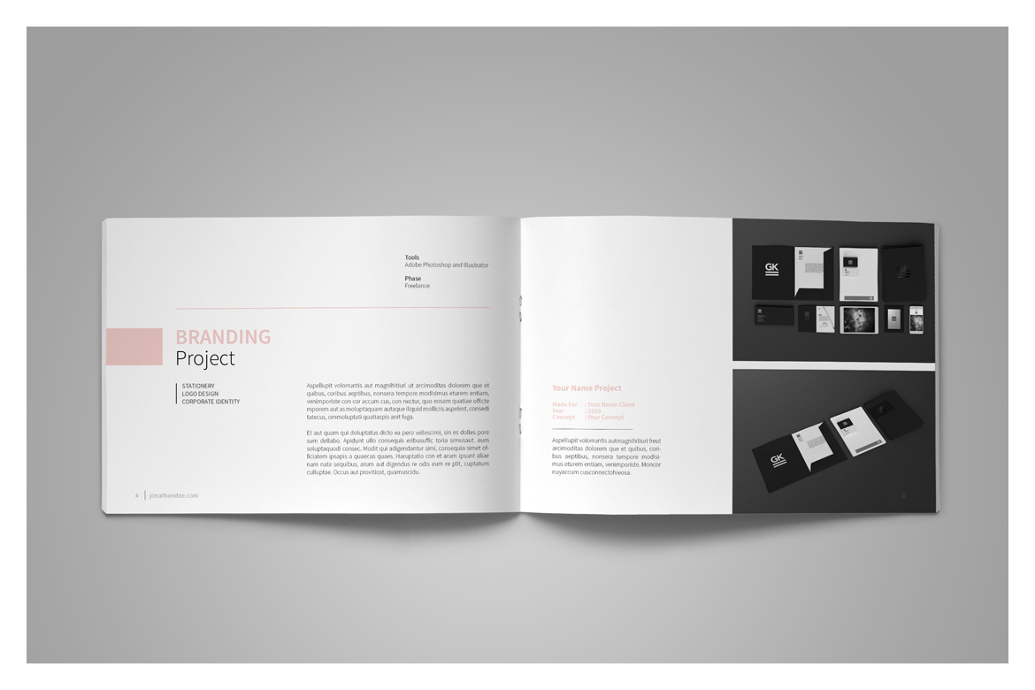 Graphic Design Portfolio Template