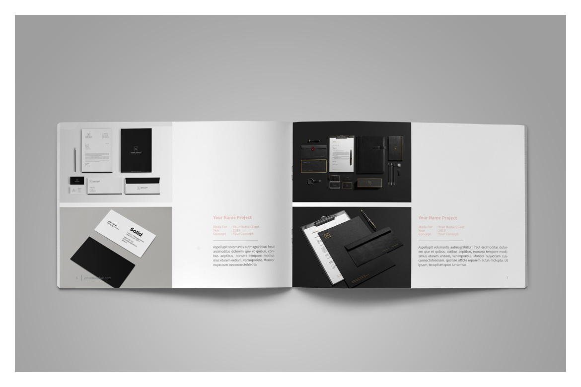 Graphic Design Portfolio Template