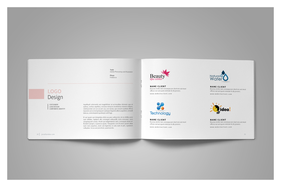 Graphic Design Portfolio Template