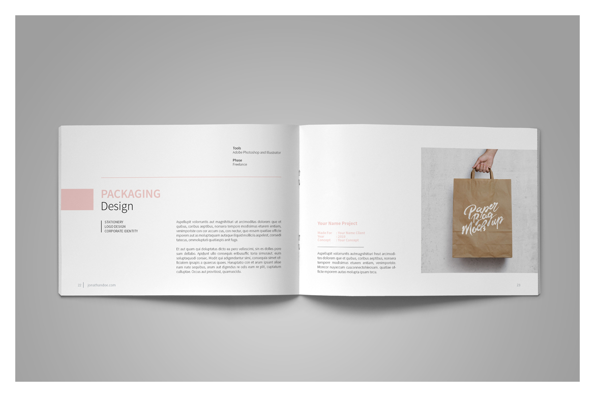 Graphic Design Portfolio Template