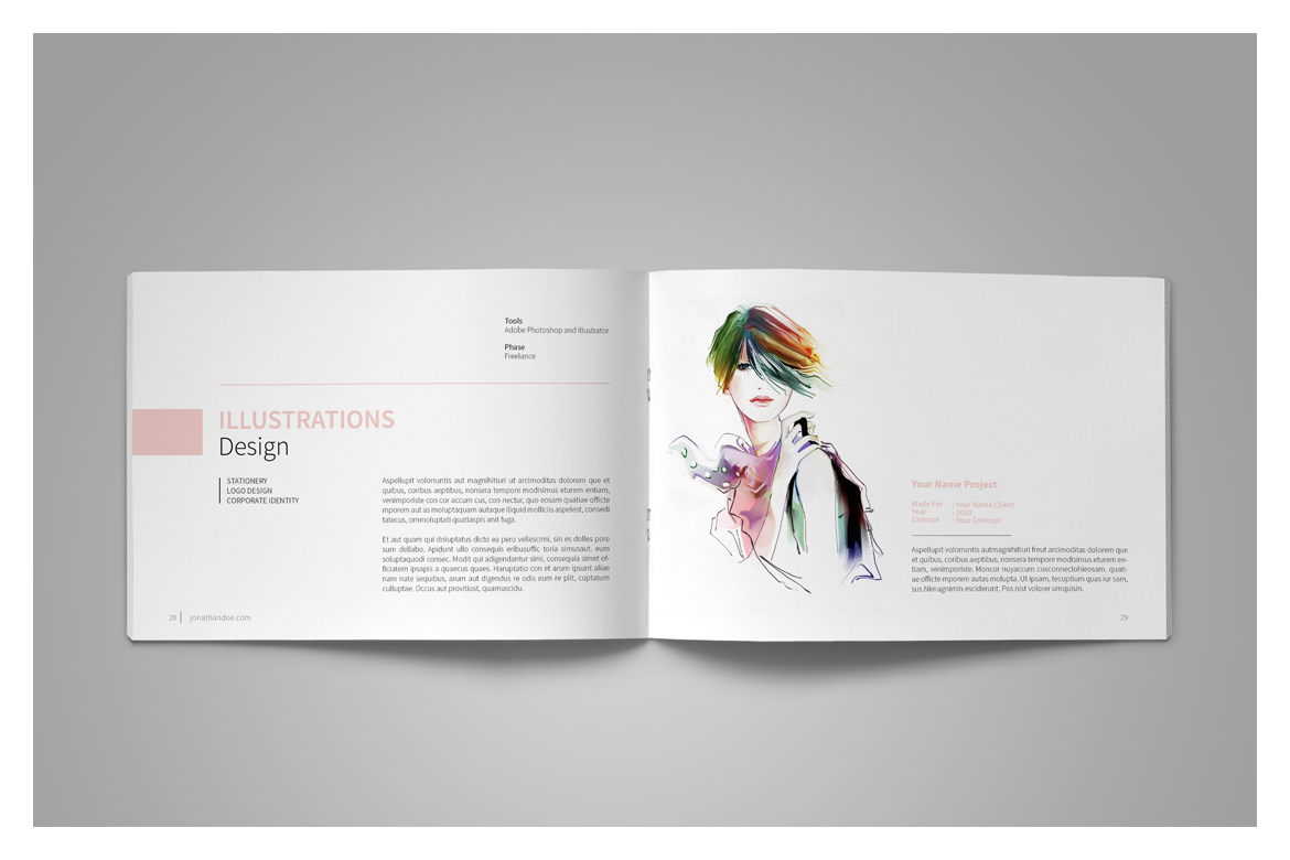 Graphic Design Portfolio Template