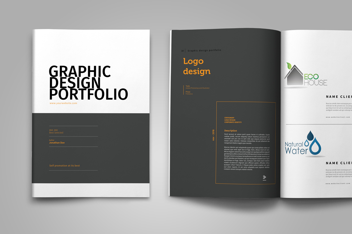 Graphic Design Portfolio Template