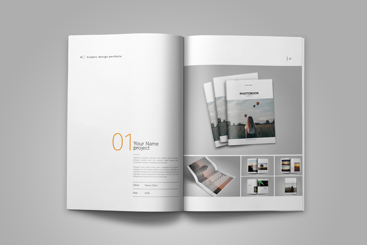 Graphic Design Portfolio Template