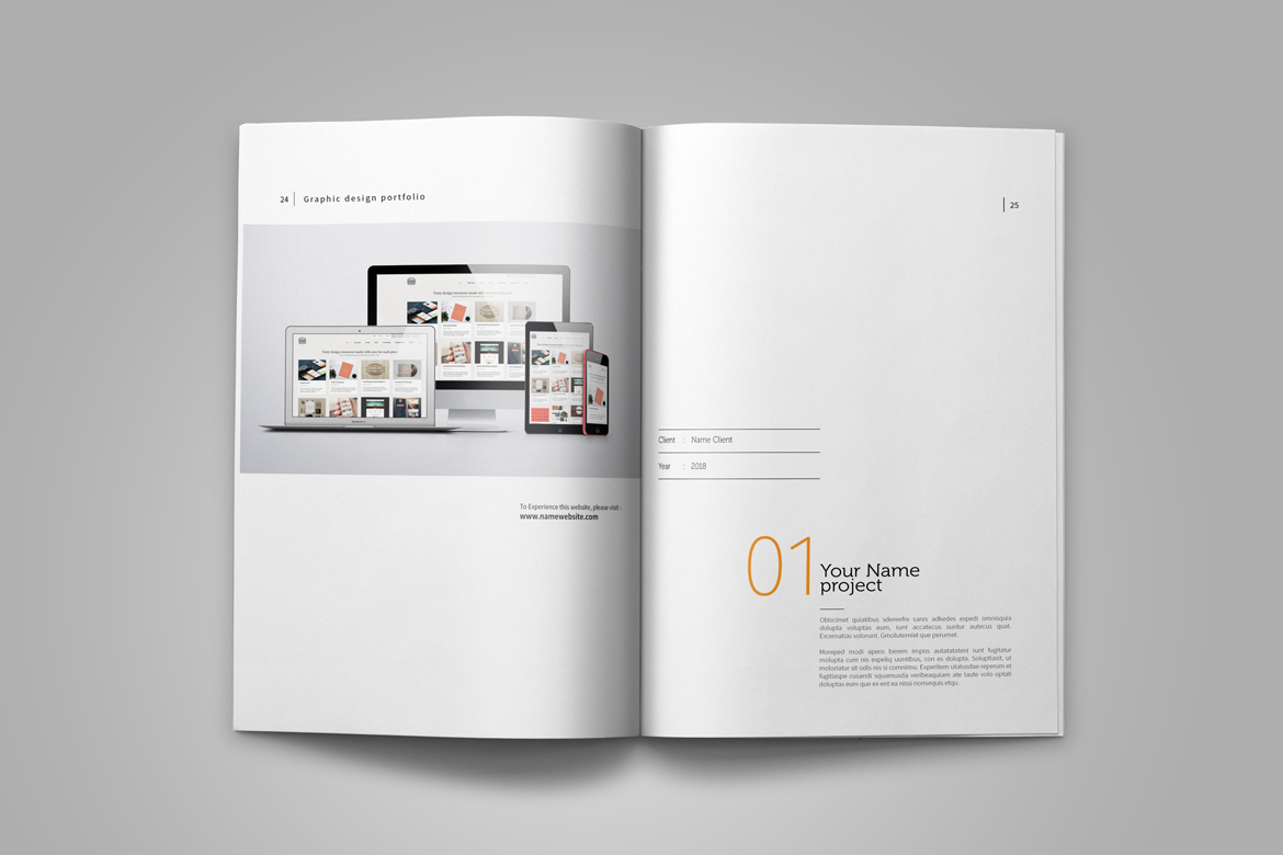 Graphic Design Portfolio Template Graphic Design Portfolio Template