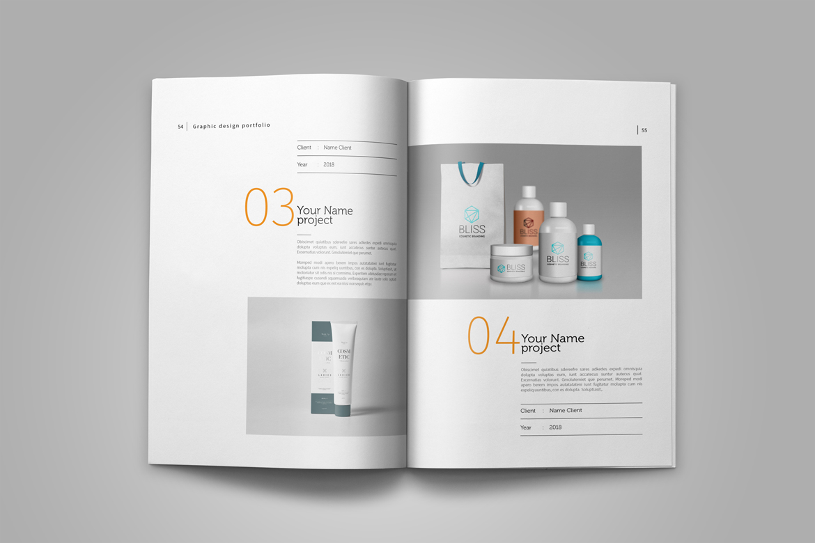 Graphic Design Portfolio Template Graphic Design Portfolio Template