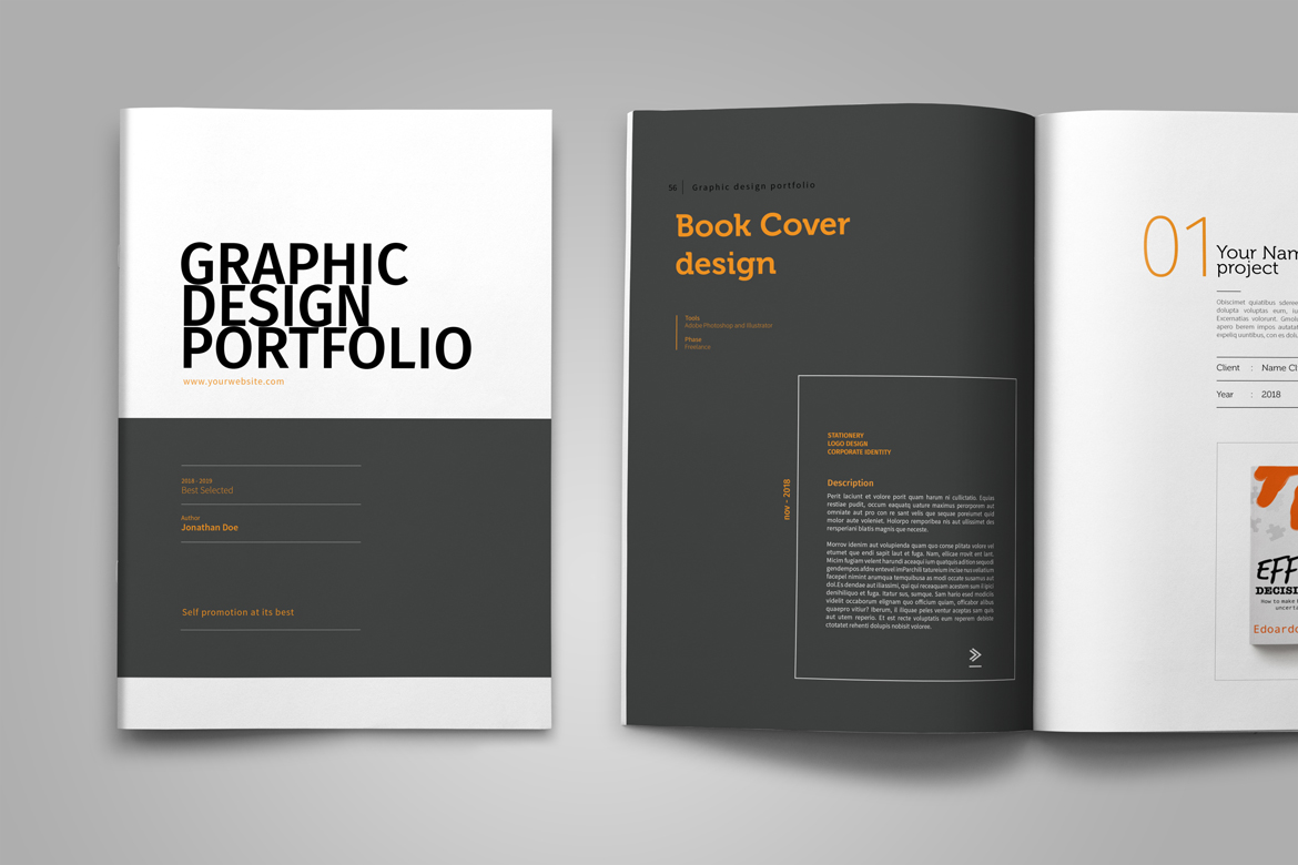 Graphic Design Portfolio Template