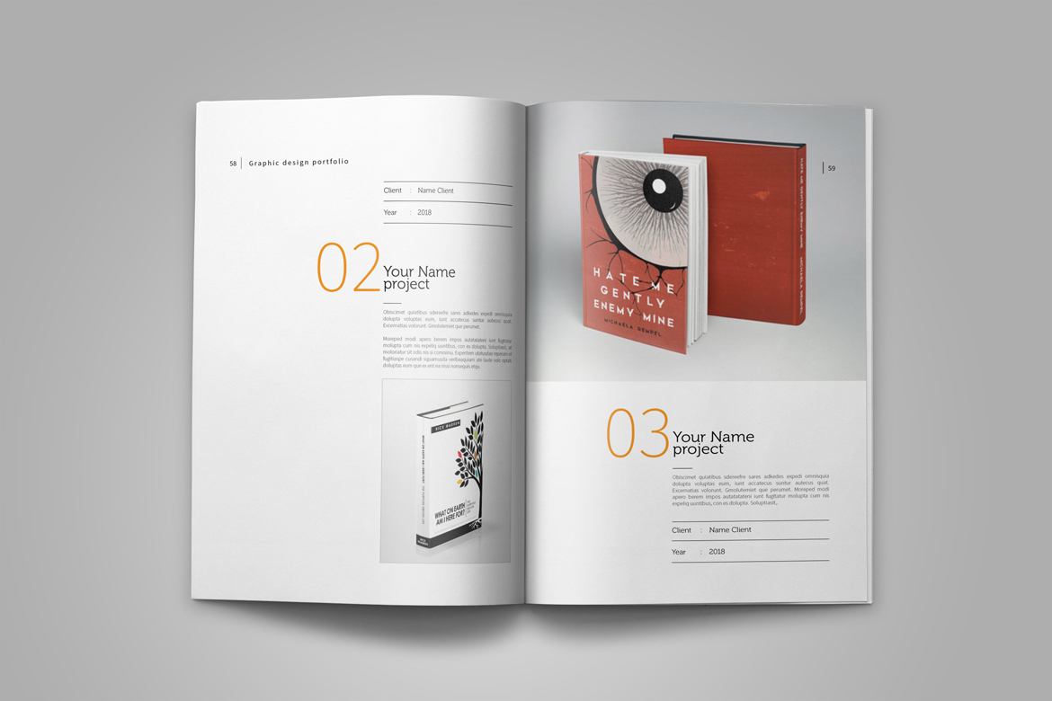 Graphic Design Portfolio Template