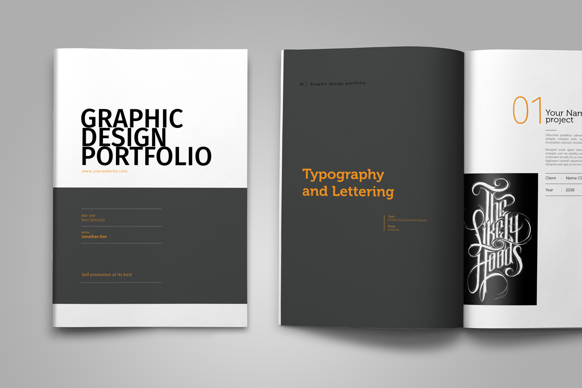 Graphic Design Portfolio Template