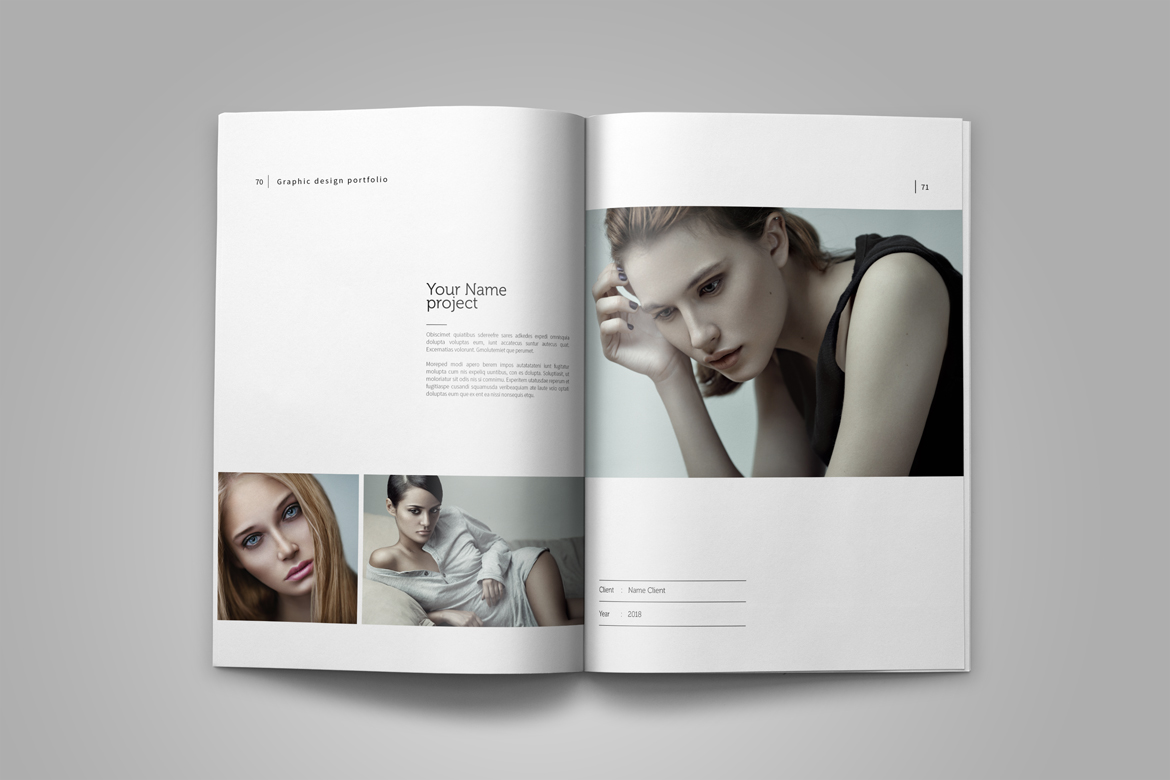 Graphic Design Portfolio Template