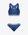 Melange Women`s Underwear Kit Mockup - Back View