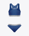 Melange Women`s Underwear Kit Mockup - Back View