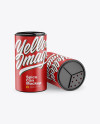 Two Matte Spice Cans Mockup