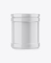 Glossy Jar Mockup - Front, Back &amp; Side Views