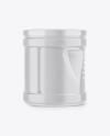 Glossy Jar Mockup - Front, Back & Side Views