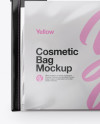 Cosmetic Bag Mockups - Front View