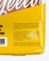 5 Noodle Packs Mockup - Right & Left Sides View 5 Noodle Packs Mockup - Right & Left Sides View