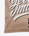 Kraft Food Bag Mockup