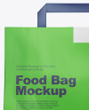 Matte Food Bag Mockup - Front View