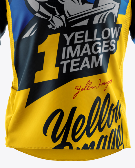 Men’s Cycling Jersey Mockup - Front View