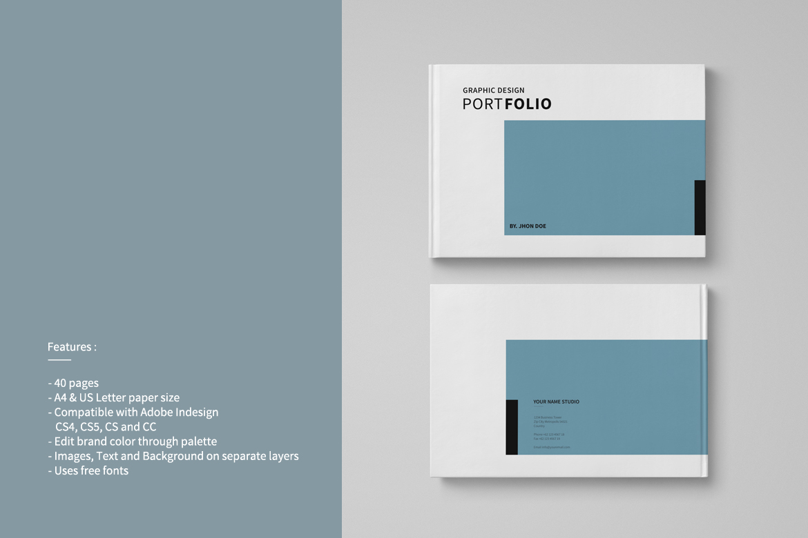 Graphic Design Portfolio Template