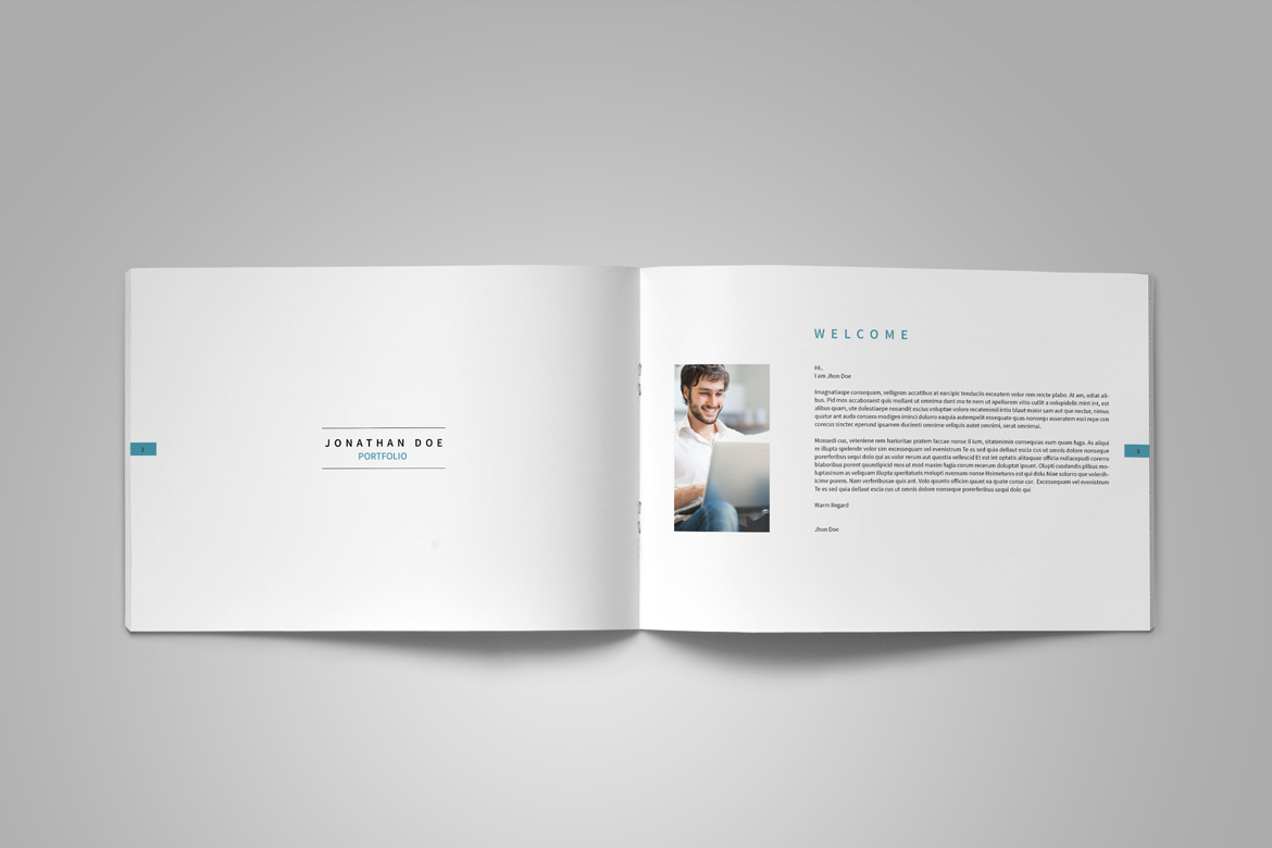 Graphic Design Portfolio Template