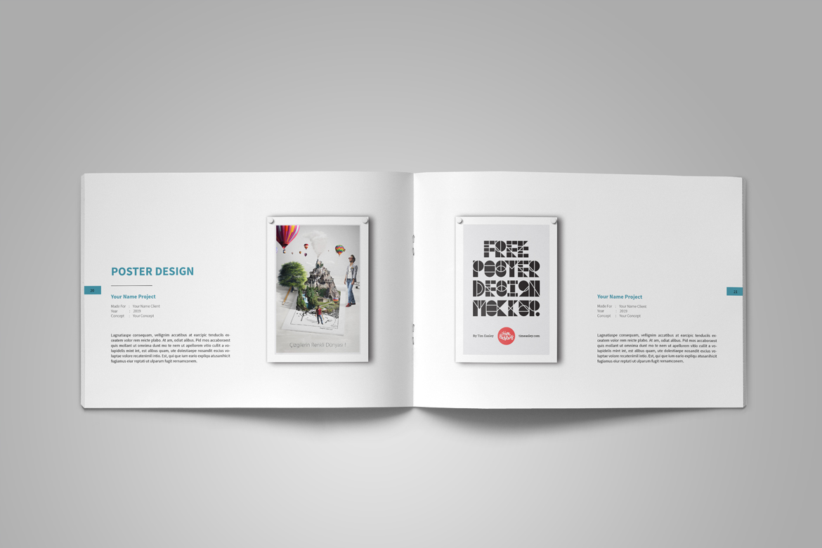 Graphic Design Portfolio Template